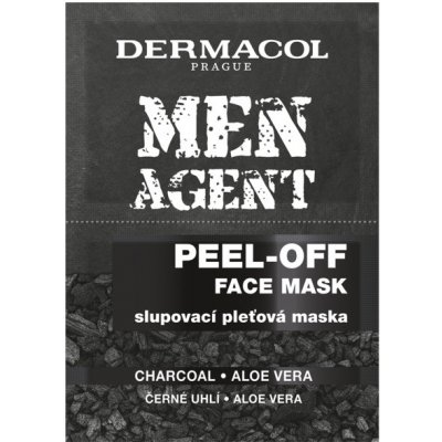 Dermacol Zlupovacia pleťová maska Men Agent (Peel-Off Face Mask) 2 x 7,5 ml