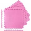 Puzzle podložka Sportago Easy-Lock 60x60x1,2 cm, 4 ks, ružová
