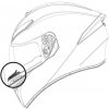 AGV breath deflector K5 S/K3 SV/K1