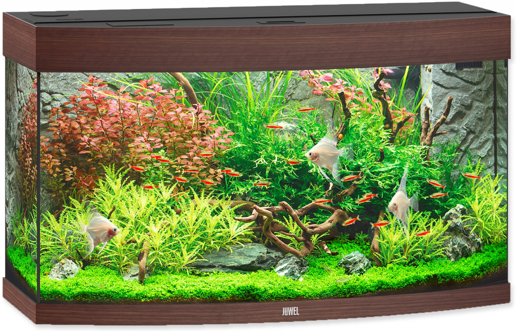 Juwel Vision LED 180 akvarijný set tmavo hnedý 92 x 41 x 55 cm, 180 l