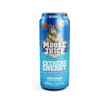 Muscle Moose Moose Juice modrá malina 500 ml