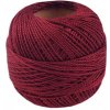 Vyšívacia priadza Perlovka Niťárna - 10 ks 3582 Rumba Red