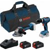 BOSCH Sada AKU nářadí GSB 18V-65 + GWS 18V-8 + 2× GBA 4,0 Ah + GAL 18V-40 + RAF BAG (0.615.A50.08Z)