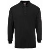 Portwest FR10 Nehorľavá antistatická polokošela čierna L