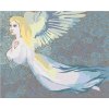 Zuty – Maľovanie Podľa Čísel – Vianočný Anjel IX, 40 × 50 cm, Plátno + Rám 8596530190738
