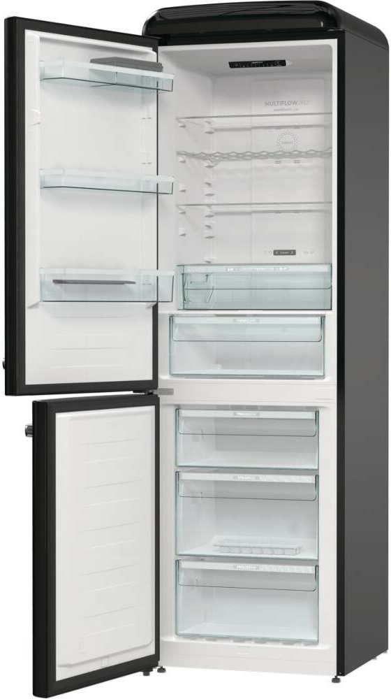 Elegantná chladnička Gorenje ONRK619DBK s praktickým No Frost systémom zaručí dlhodobú sviežosť potravín.