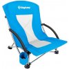 KING CAMP Deluxe s opierkami oceľ - modrá