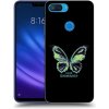 Picasee silikónový čierny obal pre Xiaomi Mi 8 Lite - Diamanty Blue