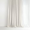 Goldea bavlnený záves - latte kocky 160x150 cm
