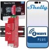 Shelly Wave 1PM, spínací modul na DIN lištu, meranie spotreby, Z-Wave Y006694