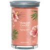 YANKEE CANDLE Signature Tumbler veľký Tropical Breeze 567 g