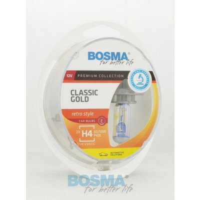 Bosma Classic Gold Twin Box H4 12V 60/55W P43T