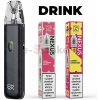 Štartovacia sada - OXVA XLIM GO LITE, obsah nikotínu Slabý fajčiar - 10mg/ml, príchuť Drink, Farba Mist Blue