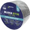 Asfaltová páska Bostik BLOCK B738 TOP TAPE 7,5 CM x 10 M hliníkovej farby
