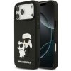 Karl Lagerfeld puzdro gumené Apple iPhone 17 Pro Max KLHCP17X3DRKCNK čierne