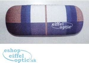 Eiffel optic Puzdro na okuliare (kocka modro-hnedo-fialová) - Heureka.sk