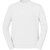 Fruit of the Loom Mikina Iconic Premium Set-In Sweat, těžká bavlna, unisex COT16228200105-white 2XL Bílá