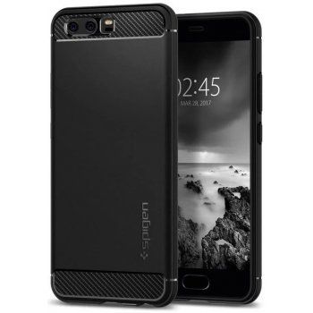 Púzdro Spigen Rugged Armor Huawei P10 čierne