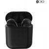 Luxria inPods 12 Matte - Bluetooth slúchadlá s nabíjacím púzdrom (8 farieb) Farba: Čierna