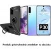 Multifunkčné magnetické púzdro Luxria Ring pre Huawei - Čierne pre Huawei: P30