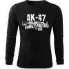 Dragowa Fit-T tričko s dlhým rukávom Seneca AK-47 čierne