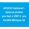 AP02V2 tlačiareň - tlačová služba pre tlač z VRP 2 pre ExVAN Minipos 02