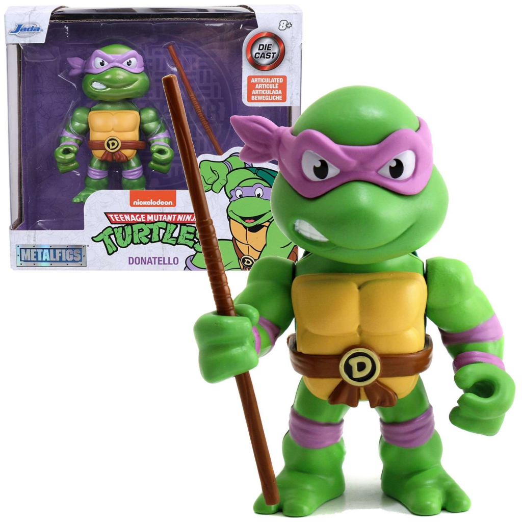 Simba Toys Jada Turtles 4 Donatello s príslušenstvom fialová 10 cm