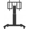 Neomounts PLASMA-M2500TBLACK / Motorised Mobile Floor Stand (90 ° tilt) - VESA 200x200 up to 800x600 / Black