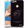Picasee silikónový prehľadný obal pre Huawei P Smart - You are not alone