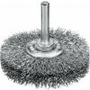 Lessmann 417143 | Rotačná kefa so stopkou priemer 6 mm priemer 70x16 / 0,20 oceľový drôt zvlnený