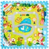 PLASTICA Penové puzzle Dedina (29x29)