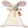 BabyOno plyšová hračka/prítulníček Rabbit Milly s držiakom na cumlík krémová