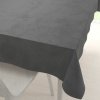 Biante Zamatový obdĺžnikový obrus Velvet Premium SVP-017 Tmavo sivý 100x160 cm