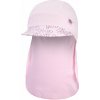 LITTLE ANGEL Šiltovka tenká pirát Outlast® 4 | 45-48 cm ružová baby/ružová baby kvietky