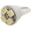 Žárovka LED T10 12V/0,5W bílá, 4xSMD3528