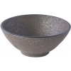 Made In Japan Veľká Udon misa Earth Black 20 cm 950 ml
