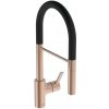 Ideal Standard Gusto Semi-Pro Umývadlová batéria s vyťahovacou sprchou, 2 polohy - Sunset Rose BD417J4