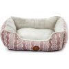 JK Animals Furry M, béžový, jemný pelech pre psov 60 cm