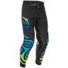 eVOLUTION FLY RACING nohavice - USA 2025 black/blue/hi-vis Veľkosť: 32, Veľkost: 32