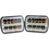 Súprava štvorcových svetlometov LED, Jeep Cherokee XJ, Wrangler YJ, serie 1000