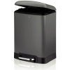 Odpadkový kôš DAVINO 6 l antracit KL-22976