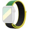 AppleKing nylonový remienok so zapínaním na suchý zips pre Apple Watch 42mm / 41mm / 40mm / 38mm - Jamajka - možnosť vrátiť tovar ZADARMO do 30tich dní