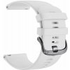 Silikónový remienok Ricardo 20mm (pre Garmin Venu, Venu Sq, Venu Sq 2, Venu 2 plus aj.), biely, Quick Release, predĺžená dĺžka