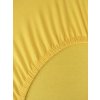 MKLozkoviny.sk Jersey plachta Classic 180 x 200 cm – žltá