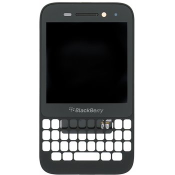 LCD Displej + Dotyková doska + Přední Kryt BlackBerry Q5