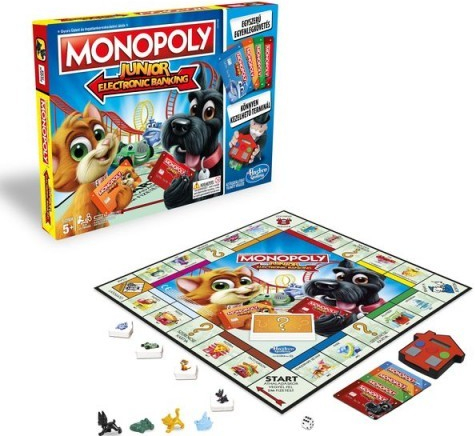 Hasbro Monopoly Junior Elektronické bankovníctvo