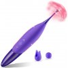 SuperLove Spiral Oscillation High Frequency Clitoral Stimulator Purple