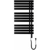 Instalprojekt POP STAR ELECTRO Kúpeľňový elektrický radiátor - sušiak, 500x1295mm, C31 Čie