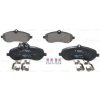 BOSCH Sada brzdových platničiek kotúčovej brzdy 0986494163