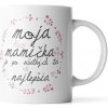 Sablio Hrnek Moje maminka je ta ze všech nejlepší - 890 ml - XXL